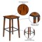 Flash Furniture Rustic Antique Walnut Industrial Wood Dining Backless Barstool, PK2 2-XU-DG-W0247B-GG - alternate 10